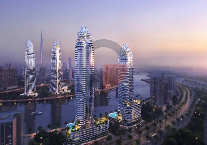 Waterfront | Canal & Burj Khalifa View