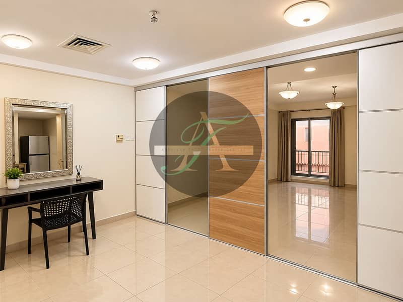 5 Modern Minimalist Room with Sunset Balcony View. png