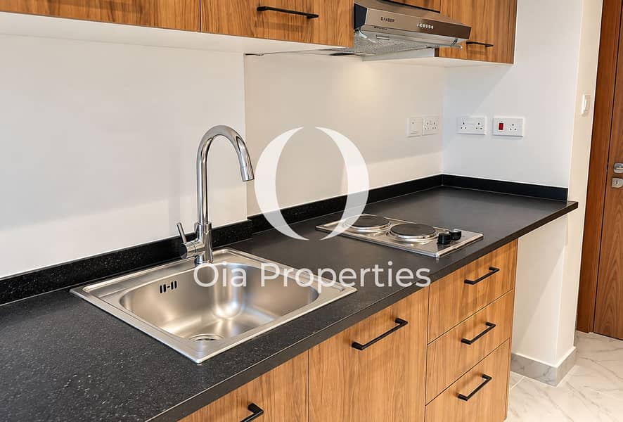 6 Modern Wood and Stainless Kitchenette. png