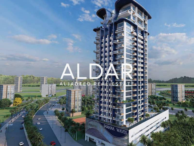 Apartamento en Jumeirah Village Circle (JVC),JVC District 13,Samana Waves 2, 1 dormitorio, 1150000 AED - 16962625 Apartamento en Jumeirah Village Circle (JVC),JVC District 13,Samana Waves 2, 1 dormitorio, 1150000 AED - 16962625