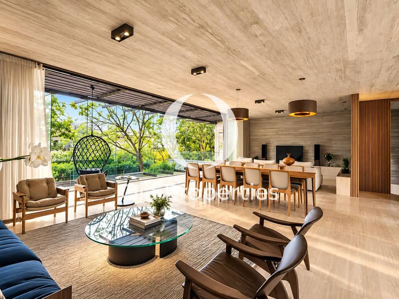 8 Modern Living Room Overlooking Garden. png