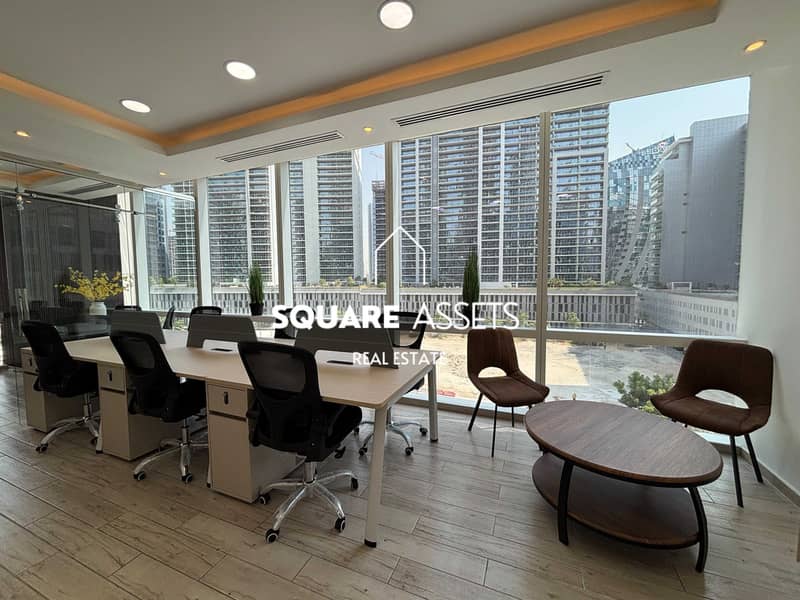 Fitted Office | Tamani Arts | Downtown Skyline View