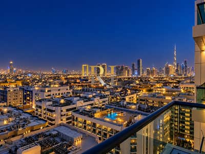 Appartement de 2 chambres à à louer à Bur Dubai, Dubai - Dubai Skyline at Blue Hour. png