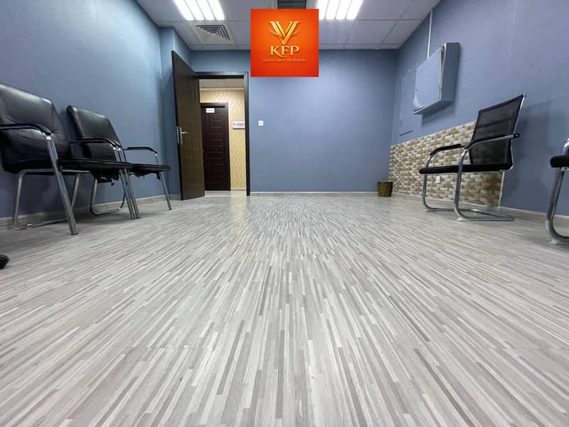 OFFICE AVAILABBLE#AL KHABISI AREA# DEWA AC WIFI FREE