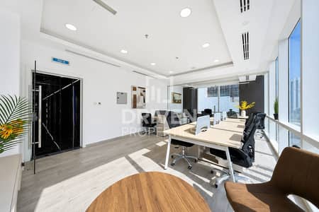 Office for Rent in Business Bay, Dubai - Corner Unit | Heart of Business Bay | Furnished Office for Rent in Business Bay, Dubai - Corner Unit | Heart of Business Bay | Furnished