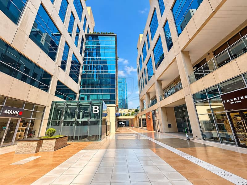 13 Symmetrical Modern Office Courtyard. png
