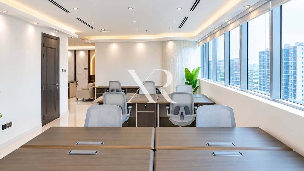 Modern Open-Plan Office Interior. png Modern Open-Plan Office Interior. png