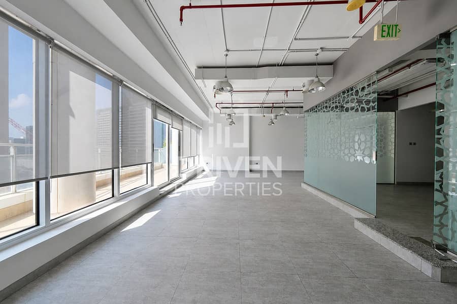 Spacious Office with Private Balcony | Canal View