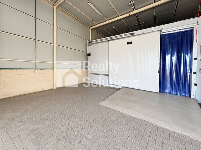 6 Clean Industrial Loading Bay Interior. png