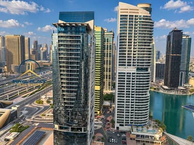 Monolocale in affitto a Jumeirah Lake Towers (JLT), Dubai - Dubai Waterfront Skyline with Twin Towers. png Monolocale in affitto a Jumeirah Lake Towers (JLT), Dubai - Dubai Waterfront Skyline with Twin Towers. png