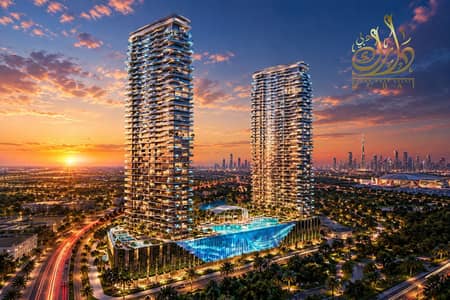 Estudio para en Venta en City of Arabia, Dubai - Cinematic Sunset Towers and Skyline (1). png Estudio para en Venta en City of Arabia, Dubai - Cinematic Sunset Towers and Skyline (1). png