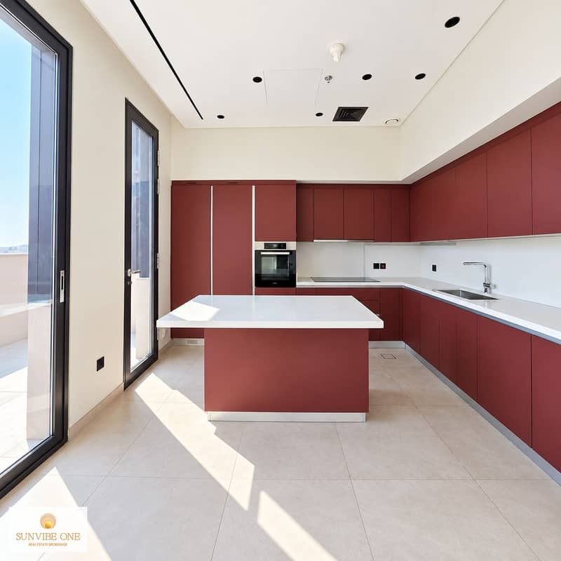4 Sunlit Maroon Minimalist Kitchen. png