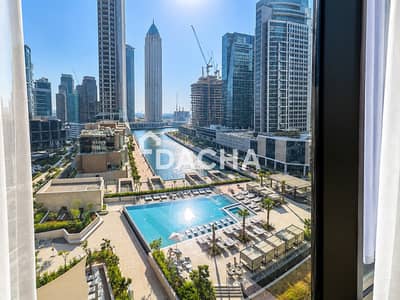 1 Bedroom Flat for Rent in Business Bay, Dubai - Canal & Pool View | Fully Furnished | 1 Bedroom 1 Bedroom Flat for Rent in Business Bay, Dubai - Canal & Pool View | Fully Furnished | 1 Bedroom