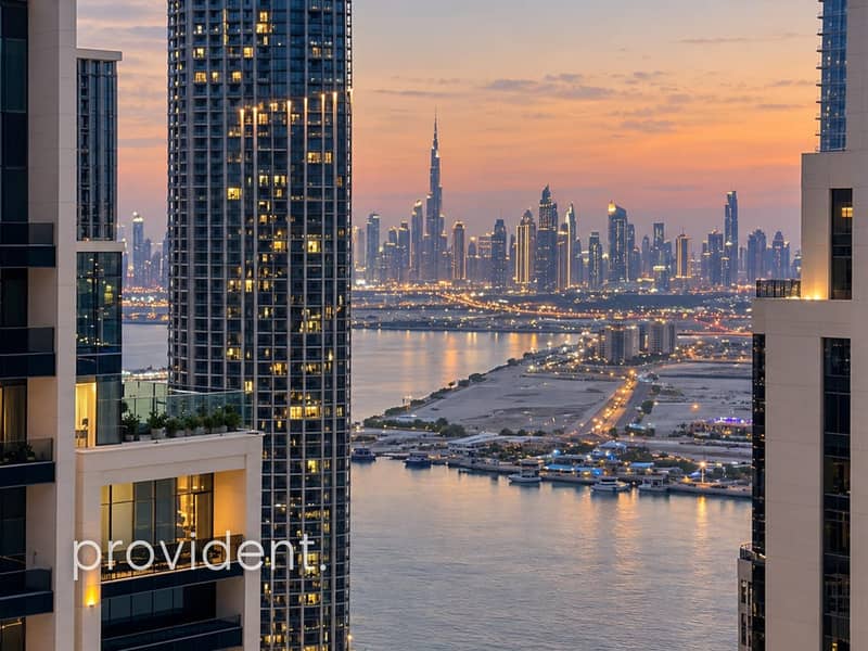 High Floor | Stunning Burj Khalifa & Creek Views High Floor | Stunning Burj Khalifa & Creek Views