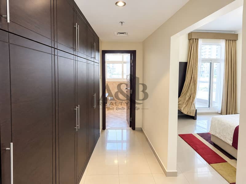 6 Modern Apartment Hallway with Dark Wardrobes. png