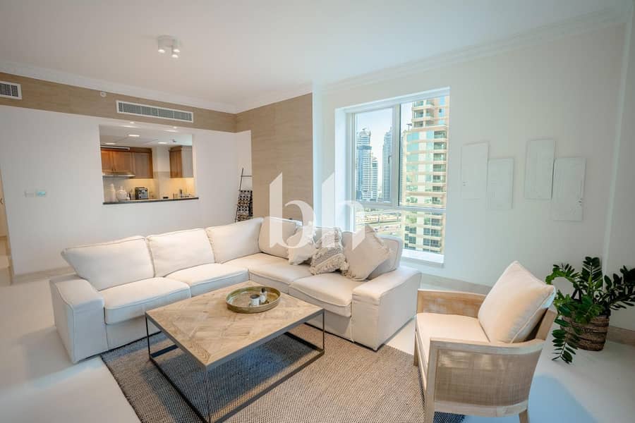 Full Marina | 2BR Study | Furnished | High Rent