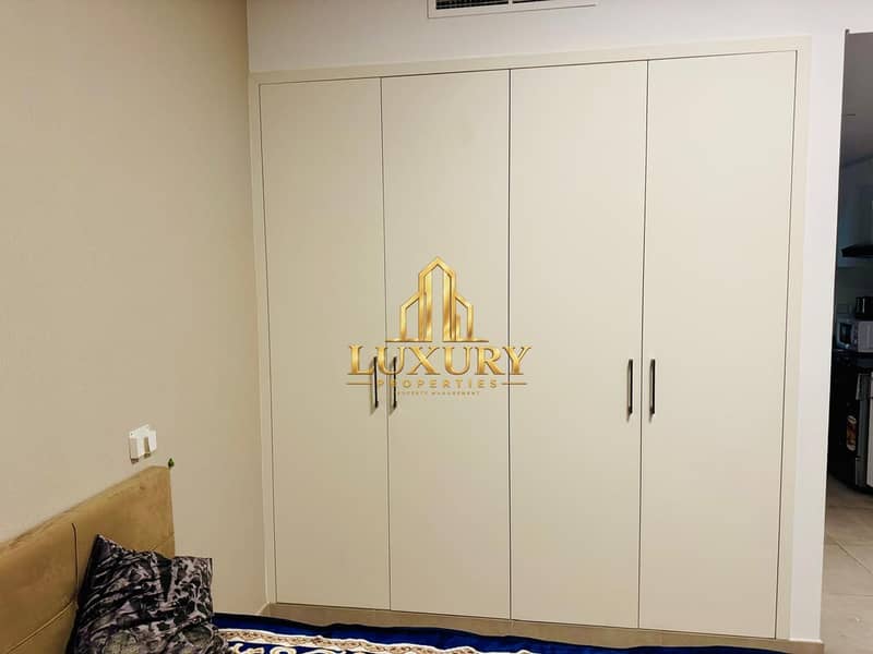 6 Premium Monthly Studio for Rent in Aljada – Pool & Parking Included
