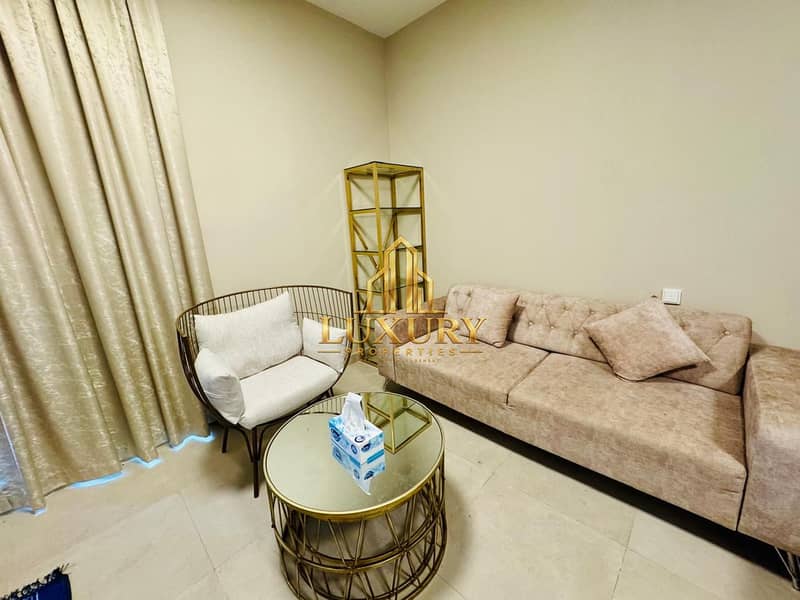 10 Premium Monthly Studio for Rent in Aljada – Pool & Parking Included
