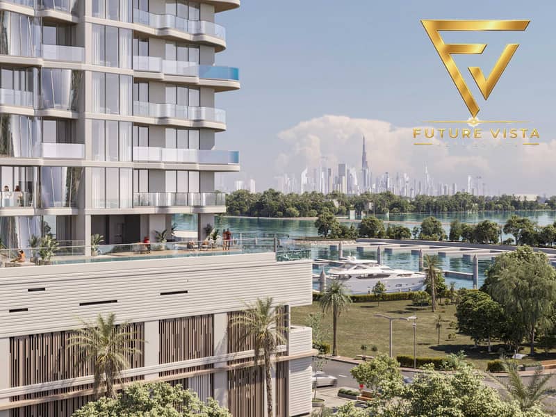 full sea view | almost ready | 4BR+ maid | private pool + elevator