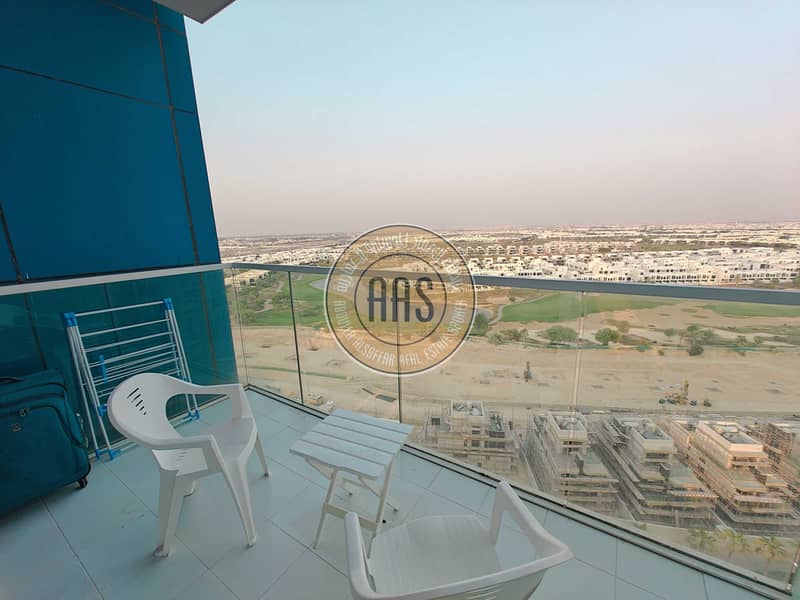 Fully Furnished golf view Studio Apartment Rent 48k