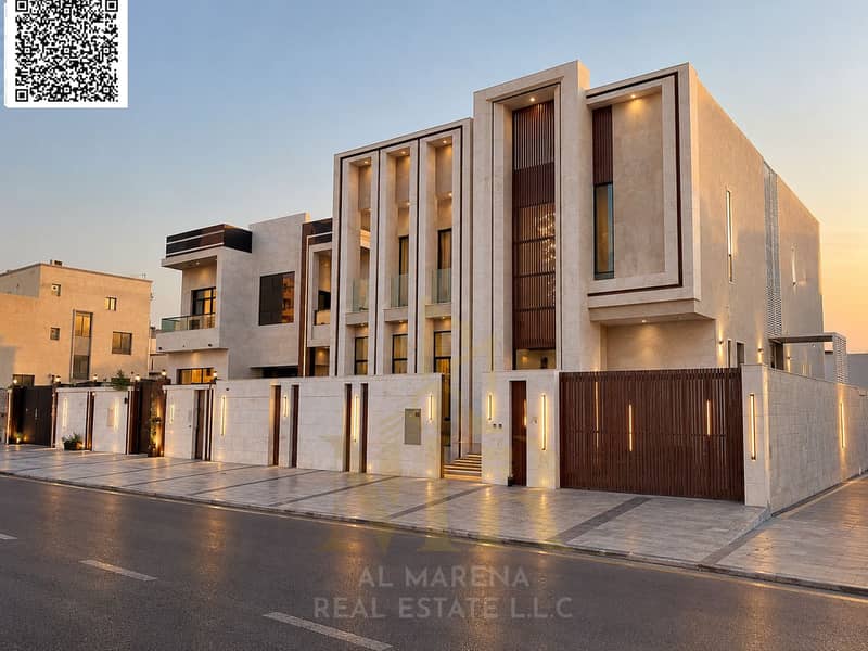 2 Modern Luxury Villa at Golden Hour-watermark. png