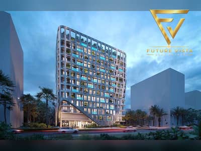 1 Bedroom Hotel Apartment for Sale in Jumeirah Village Circle (JVC), Dubai - 01_Exterior_Main_Front. jpg