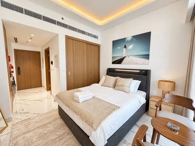Monolocale in affitto a Meydan, Dubai - #7 - Modern Warm-Neutral Hotel Bedroom. png Monolocale in affitto a Meydan, Dubai - #7 - Modern Warm-Neutral Hotel Bedroom. png