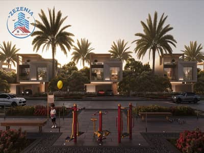 4 Schlafzimmer Townhouse zum Verkauf in Ajmal Makan City - Sharjah Waterfront, Sharjah - CAM06-STANDARD VILLA-STREET BIKE-FRONT. png 4 Schlafzimmer Townhouse zum Verkauf in Ajmal Makan City - Sharjah Waterfront, Sharjah - CAM06-STANDARD VILLA-STREET BIKE-FRONT. png