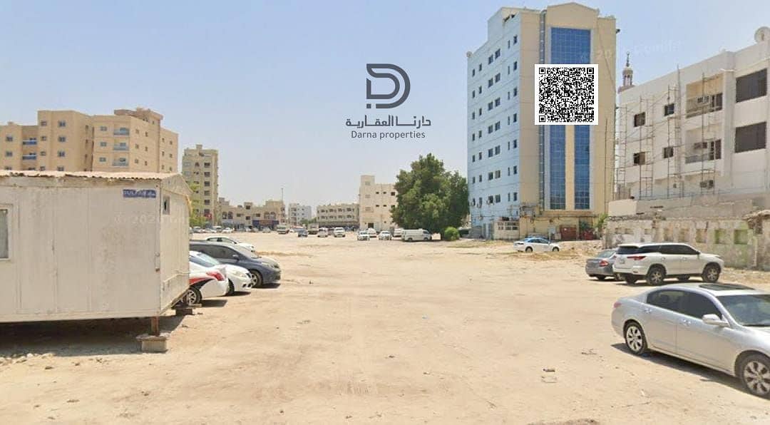 Corner Plot for Sale in Al Bustan, Ajman | Residential & Commercial | G+4 | 4,730 Sq. Ft. | Prime Location Near Saif Al Hamrani Street | AED 1.6 Milli