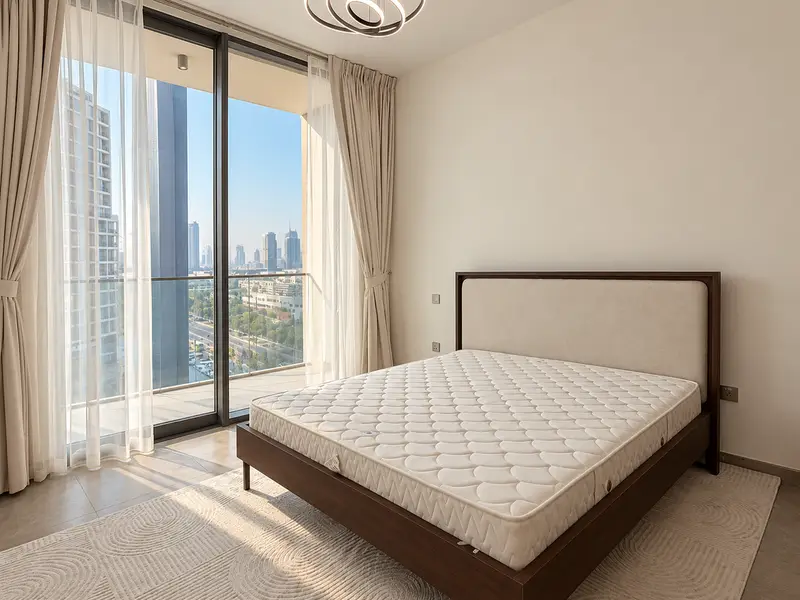 Midtown 2BR Apartment | City & Courtyard Views | Modern Open-Plan Layout
