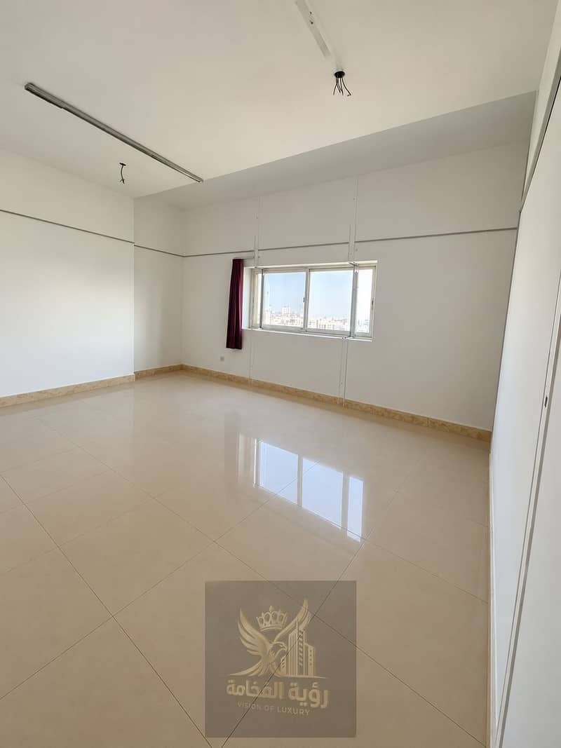6 Empty Modern Room with City View. png