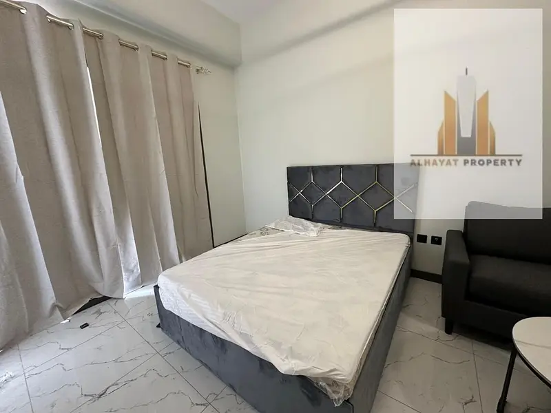 Furnished Studio with Balcony for Rent | Rukan Tower B | Dubailand