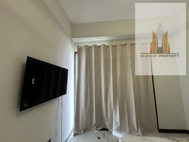 Furnished Studio with Balcony for Rent | Rukan Tower B | Dubailand