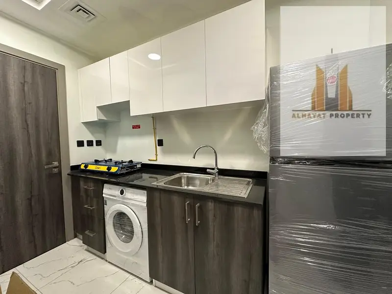 Furnished Studio with Balcony for Rent | Rukan Tower B | Dubailand