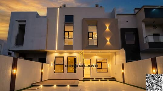 5 Bedroom Townhouse for Sale in Al Yasmeen, Ajman - batch_Luxury_villa_enhancement_202604131559. jpeg