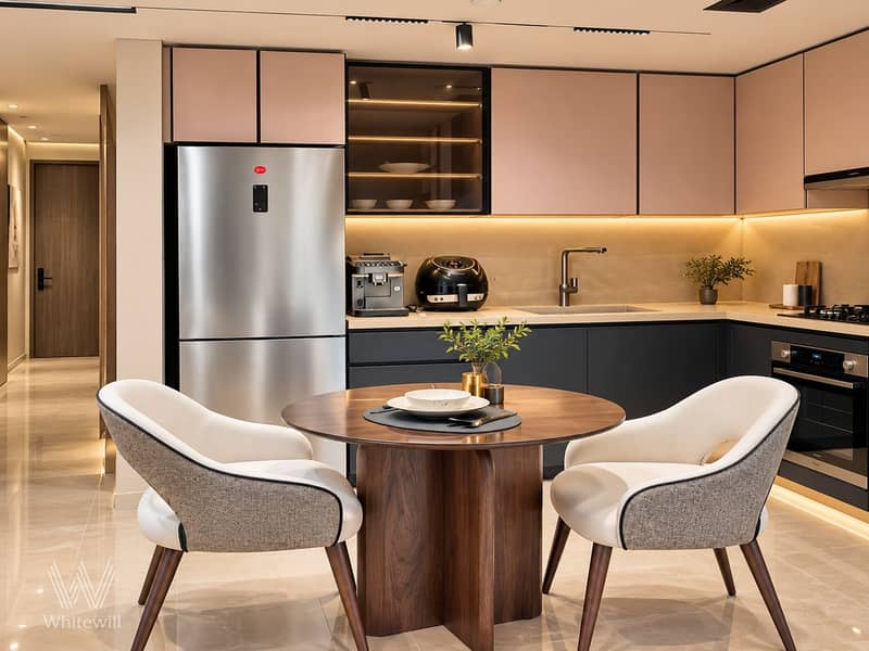 2 Modern Blush-Taupe Kitchen Dining Nook. png