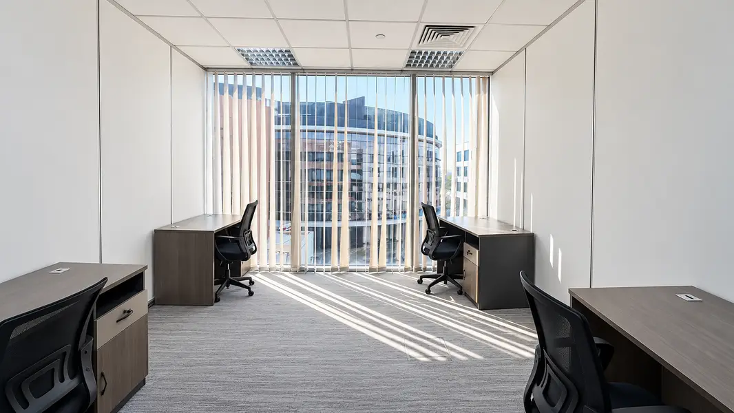 Window Office for Rent in DIP | 4-Min Walk to Metro