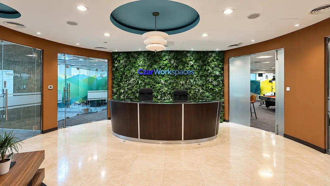 Window Office for Rent in DIP | 4-Min Walk to Metro