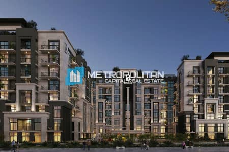 1 Bedroom Apartment for Sale in Masdar City, Abu Dhabi - Furnished 1BR+Maids | Pool View | Laundry Area 1 Bedroom Apartment for Sale in Masdar City, Abu Dhabi - Furnished 1BR+Maids | Pool View | Laundry Area