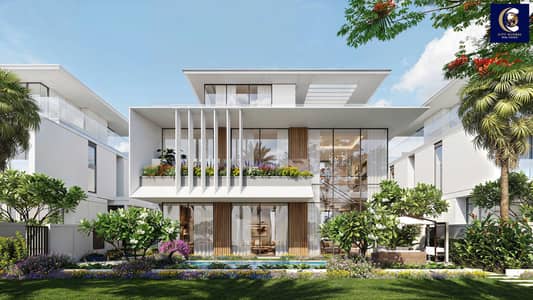 Villa de 6 chambres à à vendre à Umm Fanain, Sharjah - Villa 6BR_V3_Back View_8K. jpg Villa de 6 chambres à à vendre à Umm Fanain, Sharjah - Villa 6BR_V3_Back View_8K. jpg