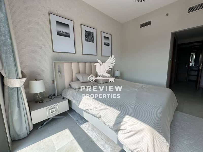 9 Vacant | Fully Furnished 1BR + Maid’s Room | Pool & Community View