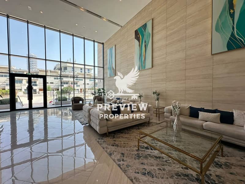 30 Vacant | Fully Furnished 1BR + Maid’s Room | Pool & Community View