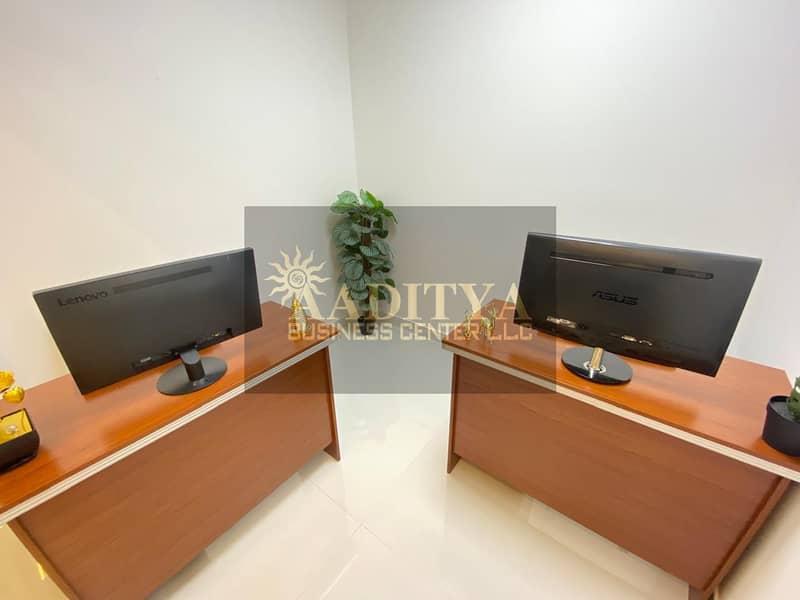 Beautiful Office with Free Utilities| Bank Account Opening