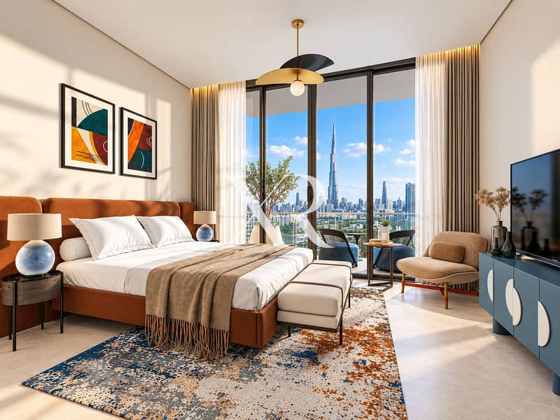 7 Sunlit Luxury Bedroom with Dubai Skyline. png