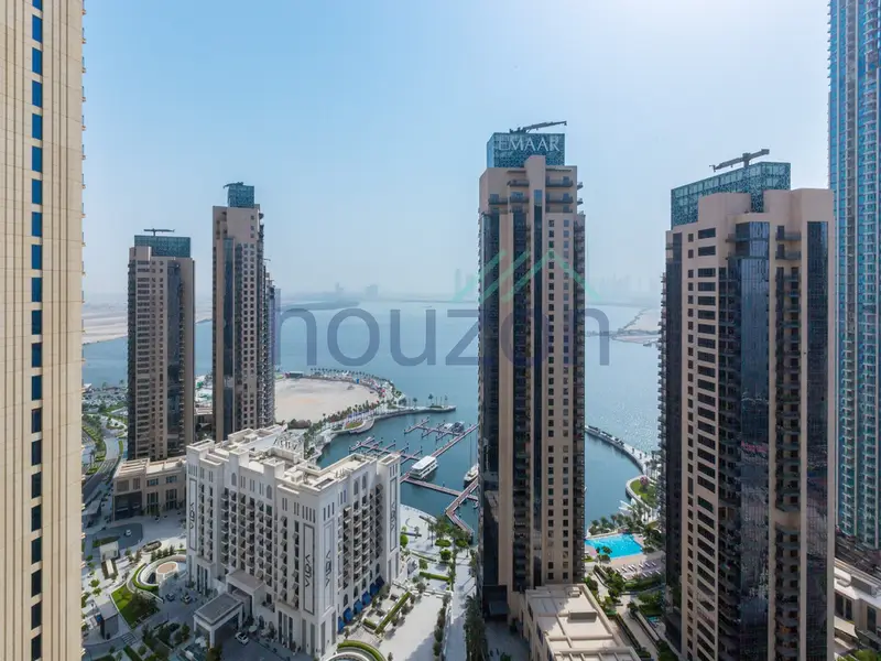 Modern + Elegant 2BR | Vacant | Sea & Marina View