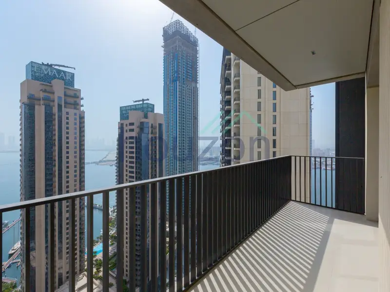 Modern + Elegant 2BR | Vacant | Sea & Marina View