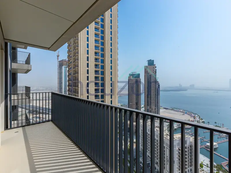Modern + Elegant 2BR | Vacant | Sea & Marina View