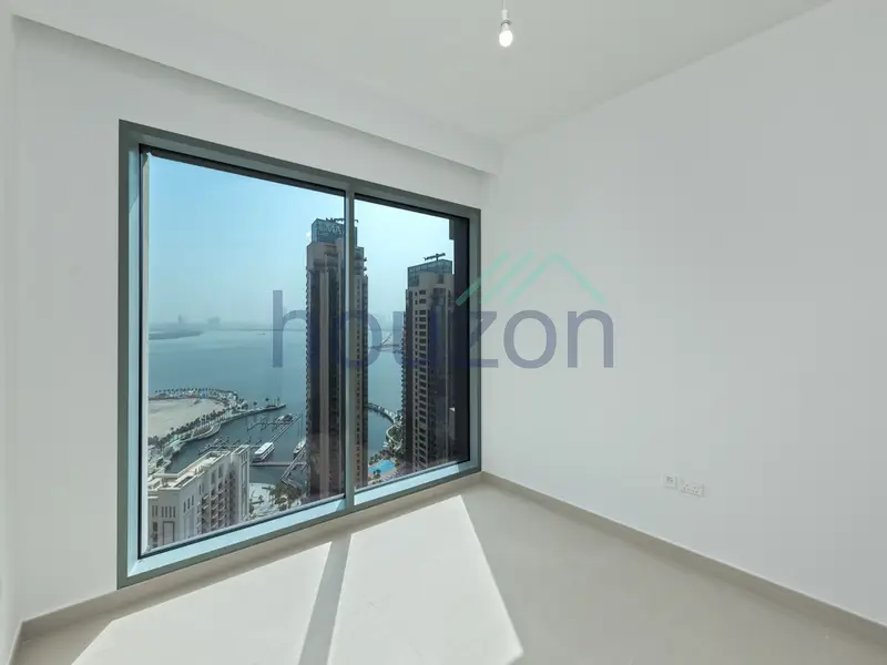 Modern + Elegant 2BR | Vacant | Sea & Marina View