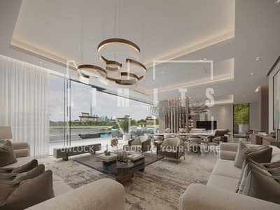 فیلا 5 غرف نوم للبيع في مدينة محمد بن راشد (MBR City)، دبي - Living 1 with outdoor view_Nineteen Riviera Lagoonjpg. jpg فیلا 5 غرف نوم للبيع في مدينة محمد بن راشد (MBR City)، دبي - Living 1 with outdoor view_Nineteen Riviera Lagoonjpg. jpg