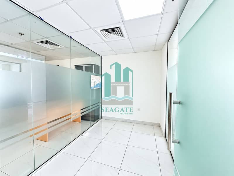 2 Modern Frosted-Glass Office Corridor. png